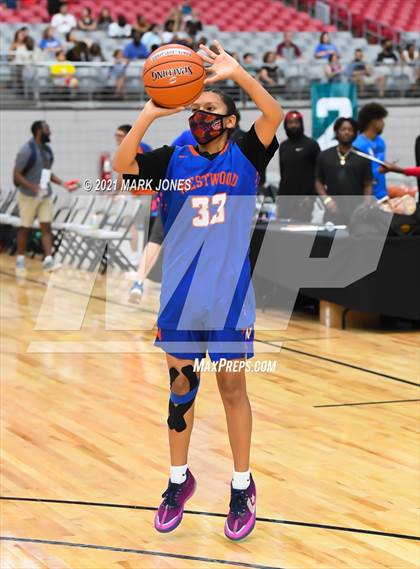 Thumbnail 2 in Westwood vs. Canyon View - Section 7 Basketball Tournament photogallery.