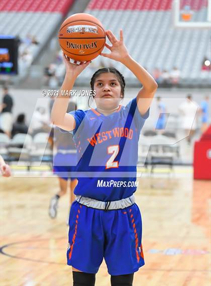 Thumbnail 1 in Westwood vs. Canyon View - Section 7 Basketball Tournament photogallery.