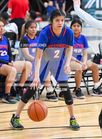 Thumbnail 3 in Westwood vs. Canyon View - Section 7 Basketball Tournament photogallery.