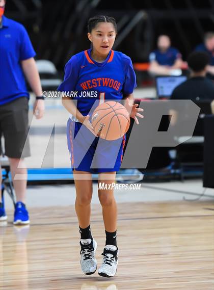 Thumbnail 2 in Westwood vs. Canyon View - Section 7 Basketball Tournament photogallery.