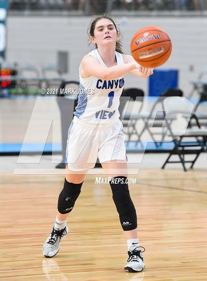 Thumbnail 3 in Westwood vs. Canyon View - Section 7 Basketball Tournament photogallery.