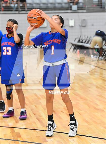 Thumbnail 3 in Westwood vs. Canyon View - Section 7 Basketball Tournament photogallery.