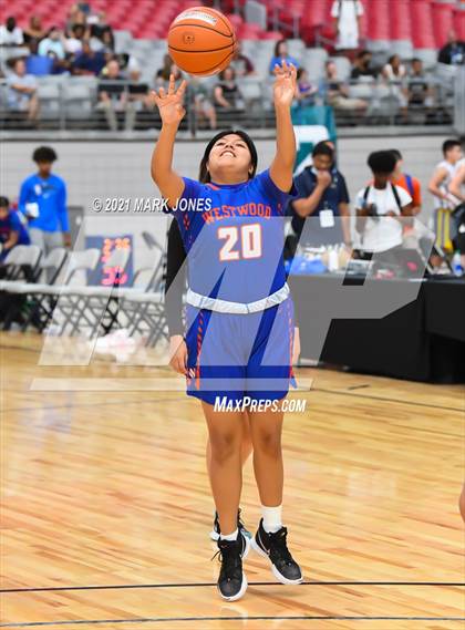 Thumbnail 3 in Westwood vs. Canyon View - Section 7 Basketball Tournament photogallery.