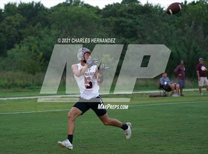 Thumbnail 1 in East Bernard vs. Miles (Texas State 7-on-7 Tournament) photogallery.