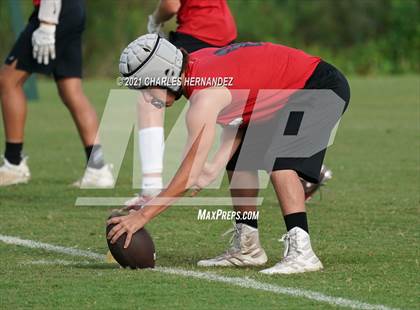 Thumbnail 3 in East Bernard vs. Miles (Texas State 7-on-7 Tournament) photogallery.