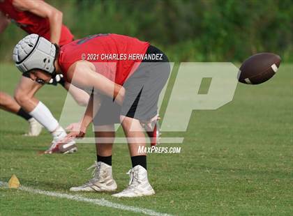 Thumbnail 1 in East Bernard vs. Miles (Texas State 7-on-7 Tournament) photogallery.