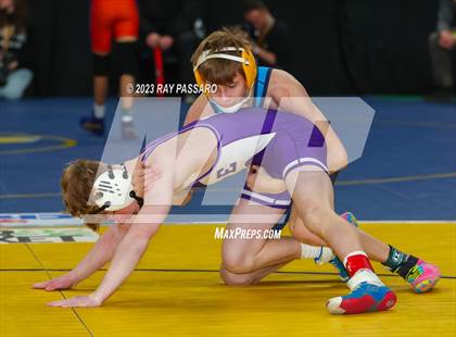 Thumbnail 3 in NYSPHSAA Wrestling Championships Round 1 102 lbs - 126 lbs photogallery.