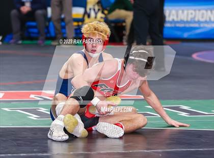 Thumbnail 2 in NYSPHSAA Wrestling Championships Round 1 102 lbs - 126 lbs photogallery.