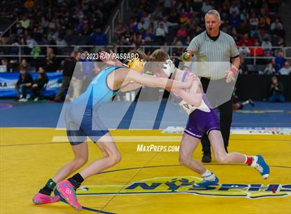 Thumbnail 1 in NYSPHSAA Wrestling Championships Round 1 102 lbs - 126 lbs photogallery.