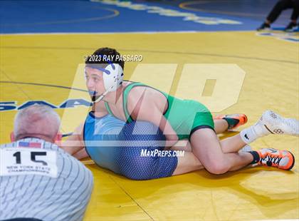 Thumbnail 3 in NYSPHSAA Wrestling Championships Round 1 102 lbs - 126 lbs photogallery.