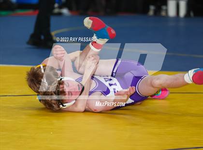 Thumbnail 3 in NYSPHSAA Wrestling Championships Round 1 102 lbs - 126 lbs photogallery.