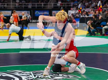 Thumbnail 3 in NYSPHSAA Wrestling Championships Round 1 102 lbs - 126 lbs photogallery.