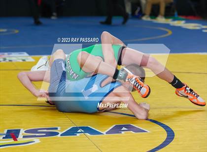 Thumbnail 1 in NYSPHSAA Wrestling Championships Round 1 102 lbs - 126 lbs photogallery.