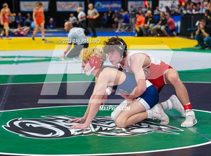 Thumbnail 2 in NYSPHSAA Wrestling Championships Round 1 102 lbs - 126 lbs photogallery.