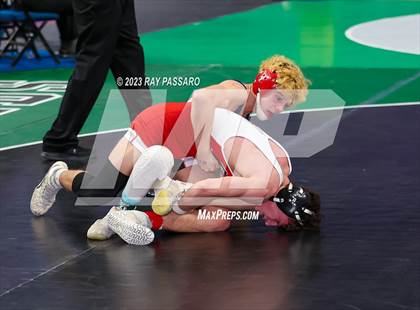 Thumbnail 3 in NYSPHSAA Wrestling Championships Round 1 102 lbs - 126 lbs photogallery.