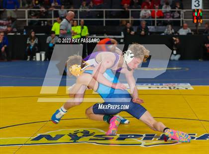 Thumbnail 1 in NYSPHSAA Wrestling Championships Round 1 102 lbs - 126 lbs photogallery.