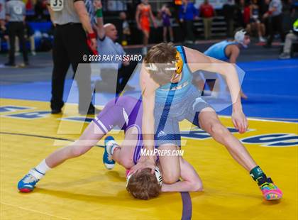 Thumbnail 3 in NYSPHSAA Wrestling Championships Round 1 102 lbs - 126 lbs photogallery.