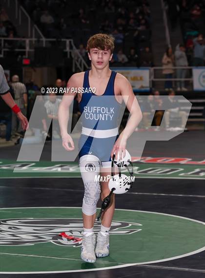 Thumbnail 2 in NYSPHSAA Wrestling Championships Round 1 102 lbs - 126 lbs photogallery.