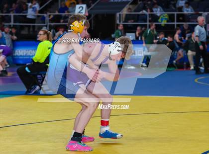 Thumbnail 3 in NYSPHSAA Wrestling Championships Round 1 102 lbs - 126 lbs photogallery.