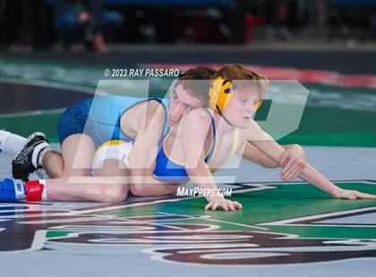 Thumbnail 3 in NYSPHSAA Wrestling Championships Round 1 102 lbs - 126 lbs photogallery.