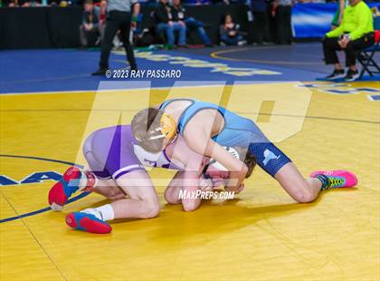 Thumbnail 2 in NYSPHSAA Wrestling Championships Round 1 102 lbs - 126 lbs photogallery.