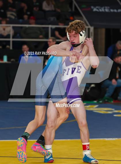 Thumbnail 2 in NYSPHSAA Wrestling Championships Round 1 102 lbs - 126 lbs photogallery.