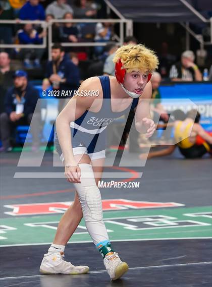 Thumbnail 3 in NYSPHSAA Wrestling Championships Round 1 102 lbs - 126 lbs photogallery.