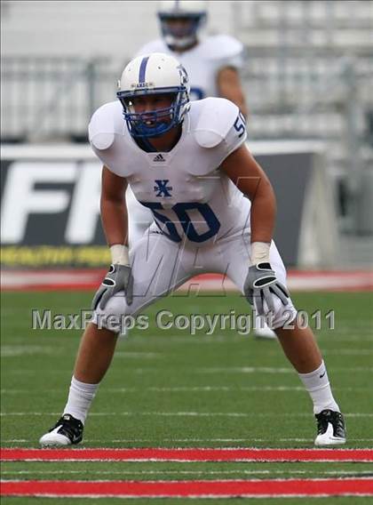 Thumbnail 2 in St. Xavier vs. Pickerington Central (Kirk Herbstreit National Kickoff Classic) photogallery.