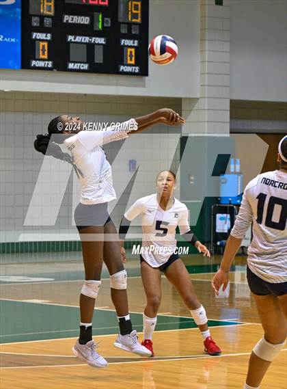 Thumbnail 1 in Alpharetta vs. Norcross (GHSA 6A Semifinal) photogallery.