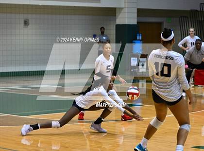 Thumbnail 2 in Alpharetta vs. Norcross (GHSA 6A Semifinal) photogallery.