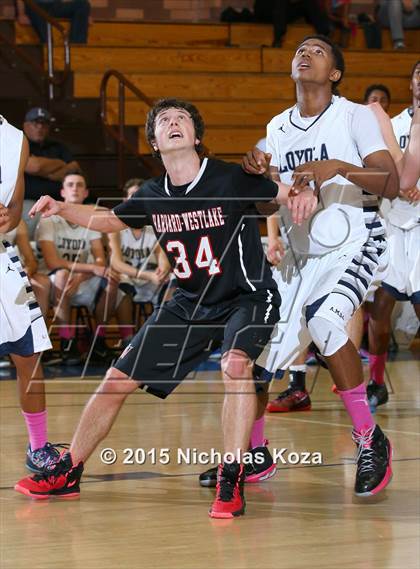 Thumbnail 3 in Harvard-Westlake vs. Loyola photogallery.