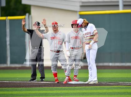 Thumbnail 1 in Tomball @ Cypress Woods (UIL 6A Bi-District Playoff) photogallery.