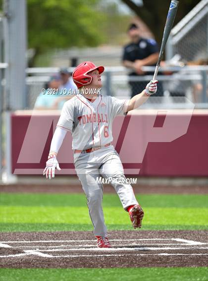 Thumbnail 2 in Tomball @ Cypress Woods (UIL 6A Bi-District Playoff) photogallery.