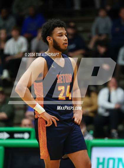 Thumbnail 1 in Seton Catholic vs Liberty Christian (IHSAA 3A Regional 27 Final) photogallery.