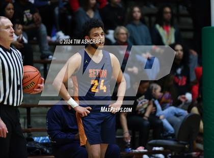 Thumbnail 1 in Seton Catholic vs Liberty Christian (IHSAA 3A Regional 27 Final) photogallery.