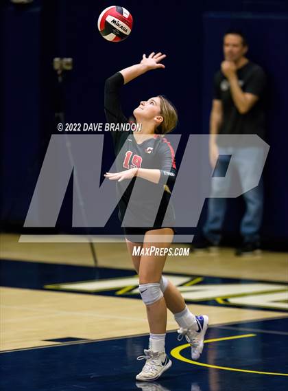 Thumbnail 3 in Simi Valley @ Santa Clarita Christian (CIF SS Division 6 Semi Final) photogallery.