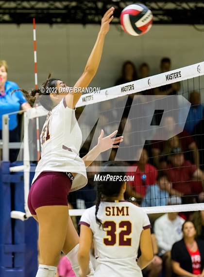 Thumbnail 2 in Simi Valley @ Santa Clarita Christian (CIF SS Division 6 Semi Final) photogallery.