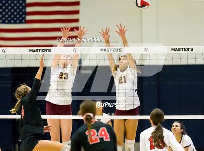 Thumbnail 2 in Simi Valley @ Santa Clarita Christian (CIF SS Division 6 Semi Final) photogallery.