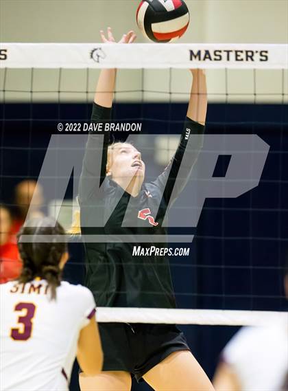 Thumbnail 3 in Simi Valley @ Santa Clarita Christian (CIF SS Division 6 Semi Final) photogallery.