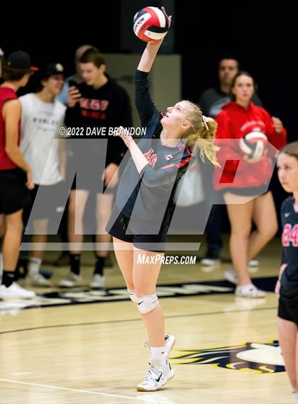 Thumbnail 1 in Simi Valley @ Santa Clarita Christian (CIF SS Division 6 Semi Final) photogallery.