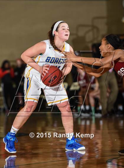 Thumbnail 2 in  MICDS vs St. Francis Borgia  (St. Joseph's Academy Shootout) photogallery.