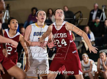 Thumbnail 3 in  MICDS vs St. Francis Borgia  (St. Joseph's Academy Shootout) photogallery.