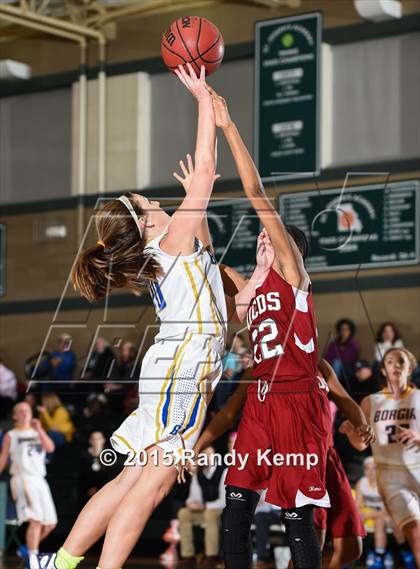 Thumbnail 2 in  MICDS vs St. Francis Borgia  (St. Joseph's Academy Shootout) photogallery.