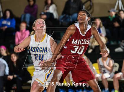 Thumbnail 2 in  MICDS vs St. Francis Borgia  (St. Joseph's Academy Shootout) photogallery.