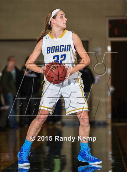 Thumbnail 2 in  MICDS vs St. Francis Borgia  (St. Joseph's Academy Shootout) photogallery.
