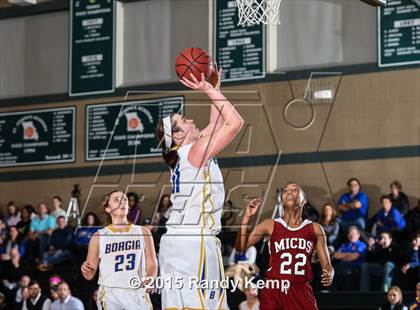 Thumbnail 3 in  MICDS vs St. Francis Borgia  (St. Joseph's Academy Shootout) photogallery.
