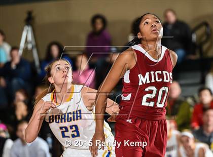 Thumbnail 3 in  MICDS vs St. Francis Borgia  (St. Joseph's Academy Shootout) photogallery.