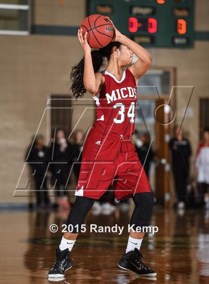 Thumbnail 1 in  MICDS vs St. Francis Borgia  (St. Joseph's Academy Shootout) photogallery.