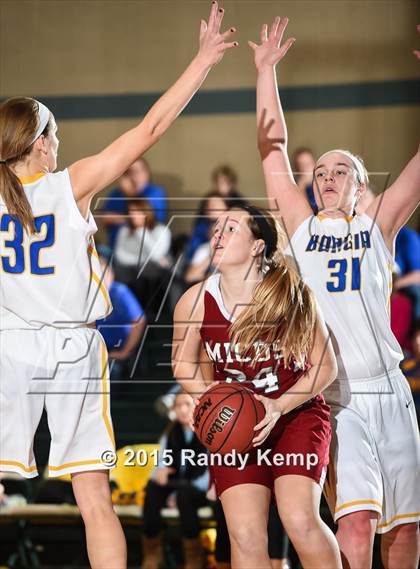 Thumbnail 1 in  MICDS vs St. Francis Borgia  (St. Joseph's Academy Shootout) photogallery.