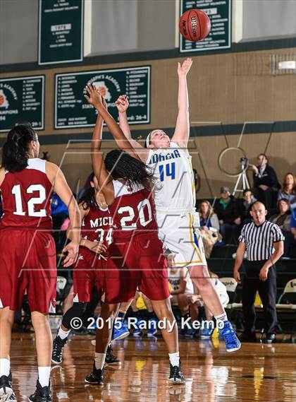 Thumbnail 1 in  MICDS vs St. Francis Borgia  (St. Joseph's Academy Shootout) photogallery.
